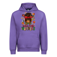Tulip santa's favorite waitress messy bun Urban Hoodie - texasbilliewilder