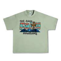 Oil Green can move faith mountains Urban Heavy Tee - CowhideDigitalArt