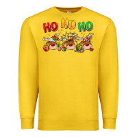 Lemon ho ho ho reindeer Premium Sweatshirt - MaliasSmallBusiness