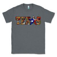 Charcoal Heather texas christmas Classic Tee - JahusDesignShop