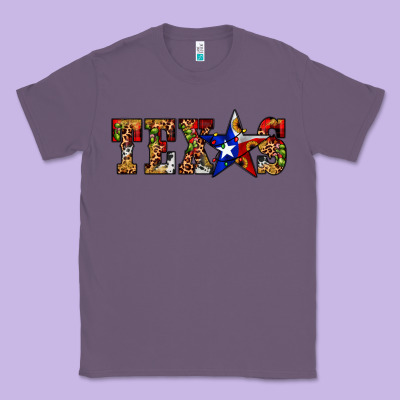 Texas Christmas Classic Tee Designed By Jahusdesignshop