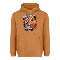 Meerkat checkered retro basketball Heavyweight Hoodie - MaliasSmallBusiness