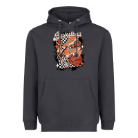 Smoke checkered retro basketball Heavyweight Hoodie - MaliasSmallBusiness