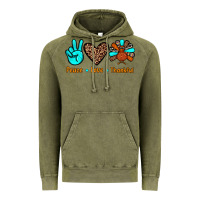 Vintage Olive peace love thankful Vintage Hoodie - JahusDesignShop