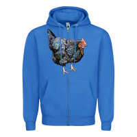 True Royal jersey giant chicken Zipper Hoodie - LillyAllenDesigns