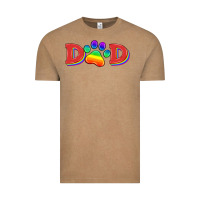 Vintage Coffee lgbtq dad and paw Vintage Tee - HRA Design Shop