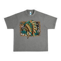 Tornado indian headdress with background Urban Heavy Tee - HRA Design Shop