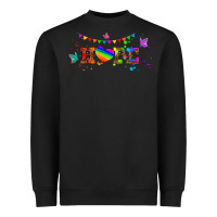 Black lgbtq hope  libbey glass Heavyweight Sweatshirt - HRA Design Shop