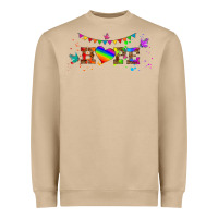 Mushroom lgbtq hope  libbey glass Heavyweight Sweatshirt - HRA Design Shop