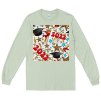 Matcha graduation 2022 seamless pattern Long Sleeve Tee - BundleAndBundleShop