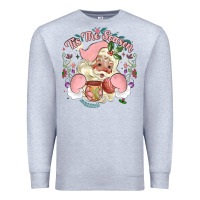 Heather Grey mexican christmas Premium Sweatshirt - MaliasSmallBusiness