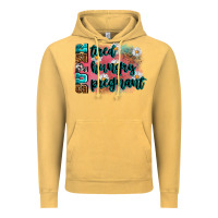 Vintage Mustard super tired super hungry super pregnant Vintage Hoodie - Zillion Design Studio