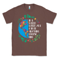 Chestnut Autism Awareness Kindness Puzzle Earth Classic Tee - CowhideDigitalArt