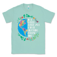 Seafoam Autism Awareness Kindness Puzzle Earth Classic Tee - CowhideDigitalArt