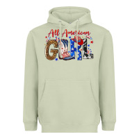 Matcha all american girl Heavyweight Hoodie - NancyCooperArtShop