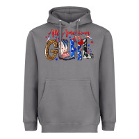 Storm all american girl Heavyweight Hoodie - NancyCooperArtShop