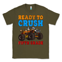 Army Green ready to crush fifth grade Classic Tee - Artiststas