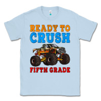 Dusty Blue ready to crush fifth grade Classic Tee - Artiststas