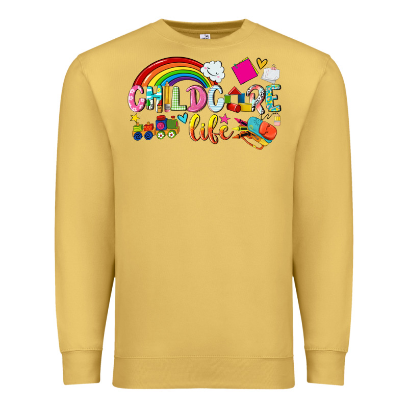 Childcare Life Premium Sweatshirt by NancyCooperArtShop | Teevron