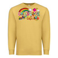 Antique Gold childcare life Premium Sweatshirt - NancyCooperArtShop
