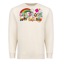 Sandshell childcare life Premium Sweatshirt - NancyCooperArtShop