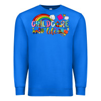 True Royal childcare life Premium Sweatshirt - NancyCooperArtShop