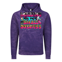 Cloud Purple minding my own small business Vintage Hoodie - Zillion Design Studio