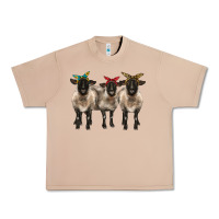 Burro 3 sheeps suffolk ewe with bandana Urban Heavy Tee - BarkalooDesign