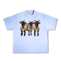 Grape Ice 3 sheeps suffolk ewe with bandana Urban Heavy Tee - BarkalooDesign