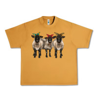 Peanut Butter 3 sheeps suffolk ewe with bandana Urban Heavy Tee - BarkalooDesign