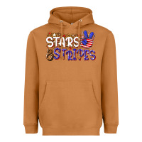 Meerkat stars and stripes Heavyweight Hoodie - NancyCooperArtShop