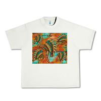 Pistachio indian headdress pattern tumbler Urban Heavy Tee - HRA Design Shop