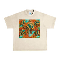 Sandshell indian headdress pattern tumbler Urban Heavy Tee - HRA Design Shop
