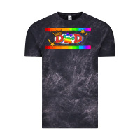 Cloud Black lgbtq dad  libbey glass Vintage Tee - HRA Design Shop