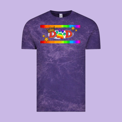 Lgbtq Dad  Libbey Glass Vintage Tee Designed By Hra Design Shop
