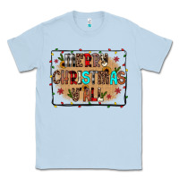 Dusty Blue merry christmas y'all Classic Tee - JahusDesignShop