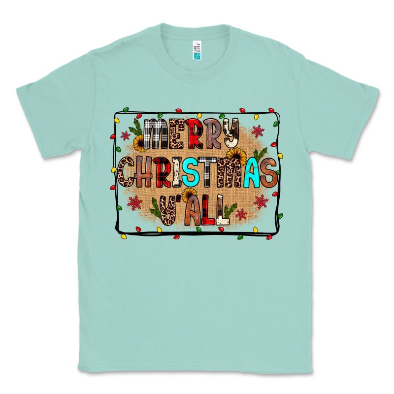 Merry Christmas Y'all Classic Tee by JahusDesignShop | Teevron