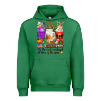 Emerald Hallothanksmas coffee cups Urban Hoodie - texasbilliewilder
