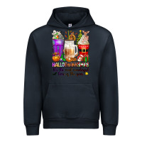 Navy Hallothanksmas coffee cups Urban Hoodie - texasbilliewilder