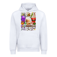 White Hallothanksmas coffee cups Urban Hoodie - texasbilliewilder
