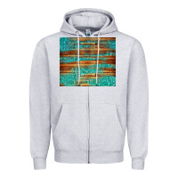 Heather Grey turquoise  leather and wooden pattern tumbler Zipper Hoodie - Jasminsmagicworld