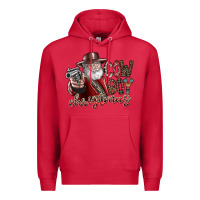 Cardinal cowboy christmas Premium Hoodie - SublimationCraftShop