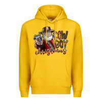 Lemon cowboy christmas Premium Hoodie - SublimationCraftShop