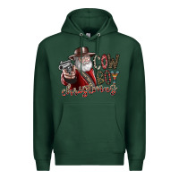 Sports Green cowboy christmas Premium Hoodie - SublimationCraftShop