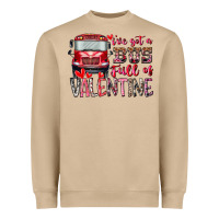Mushroom I've got bus full of Valentine Heavyweight Sweatshirt - RacoonDesign