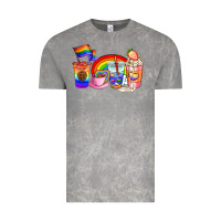 Cloud Rock pride coffee cups Vintage Tee - AdoDesignShop