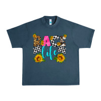 Midnight Navy race life Urban Heavy Tee - HRA Design Shop