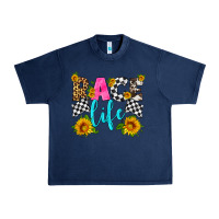 Navy race life Urban Heavy Tee - HRA Design Shop