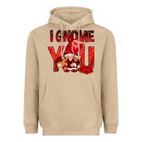 Mushroom i gnome you with roses Heavyweight Hoodie - NancyCooperArtShop