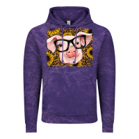 Cloud Purple sunflowers pig Vintage Hoodie - RanaPortraitStore